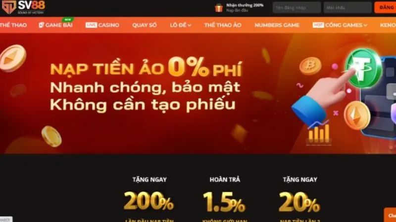 Đánh giá trải nghiệm nạp tiền SV88 từ người dùng thực tế